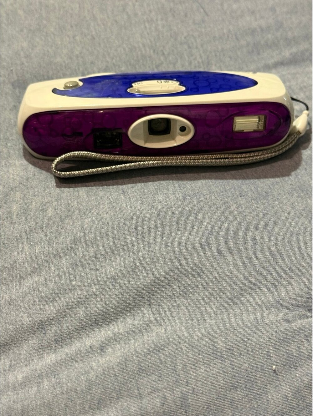 Vintage Polaroid i-Zone Instant Camera Purple/White Y2K Pocket Camera